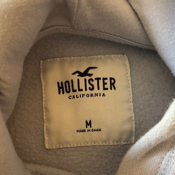 Gently Loved Unisex Embroidered Hoodie by Hollister - Picture 3 of 8